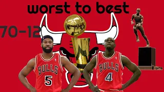 REBUILDING THE BULLS POST MICHAEL JORDAN (Worst To Best)