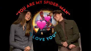 Tom Holland and Zendaya being an iconic duo for 10 minutes straight