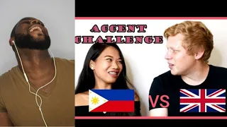 FILIPINO VS BRITISH VS NIGERIAN ACCENT