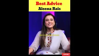 Best advice by @AleenaRaisLive | #shorts | aleena rais sandeep maheshwari |