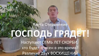 Книга Откровение. Наступают 7 лет скорби, кто будет спасён? Различие двух восхищений. Господь грядёт