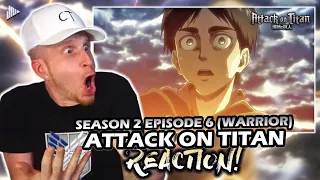 ATTACK ON TITAN S2 Ep6 REACTION! (Warrior)