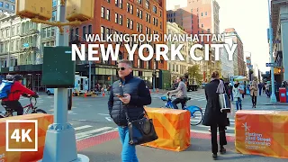 [Full Version] NEW YORK CITY - 3rd Ave, Madison Ave, 5th Ave, Madison Square & Washington Square, 4K