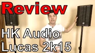 [Test] HK Audio Lucas 2k15 - 2.1 System für mobile DJs und kleine Bands