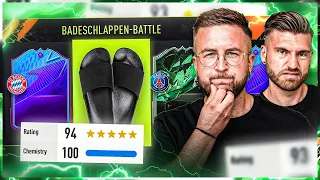 BADESCHLAPPEN auf die WADE .. Aber wir SEHEN nur den VEREIN Fut Draft Battle 😱🔥 FIFA 22