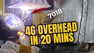 Master Overhead Stick Welding In 20 Minutes