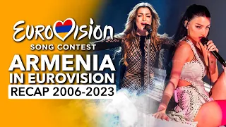 🇦🇲 Armenia in Eurovision Song Contest (2006 - 2023 | RECAP Հայաստանը Եվրատեսիլում)