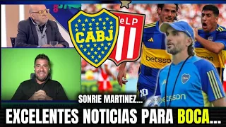 🔵🟡🔵Excelentes 👌 Noticias para Boca!!! Sonríe Martinez