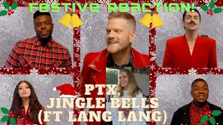 FESTIVE REACTION! PTX (ft Lang Lang) Jingle Bells AUDIO 🎄🔔 🌎🎼 #PTX #LangLang #HolidaysAroundTheWorld