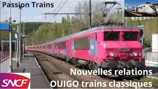 Deux nouvelles relations pour OUIGO trains classiques en 2023