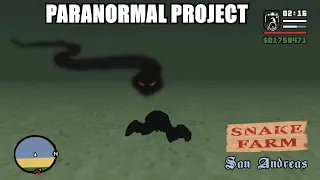 GIANT SEA SNAKE ESCAPED FROM SNAKE FARM? - GTA San Andreas - PARANORMAL PROJECT 112