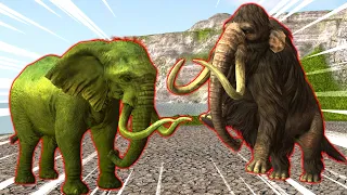 Zombie Elephant vs Woolly Mammoth from ice age | February Compilation | Versuslife ep.27