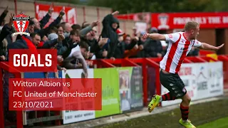 GOALS | Witton Albion 2-3 FC United of Manchester (23/10/21)