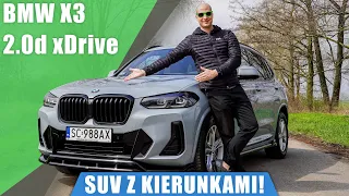 Bmw X3 M Sport 2022 Facelift 2.0d xDrive 190KM 2023. SUV z Kierunkami!