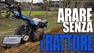 ARATURA di 40cm SENZA TRATTORE - Aratro Rotativo