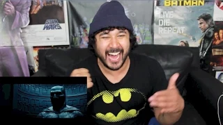 BATMAN VS. SUPERMAN DAWN OF JUSTICE TEASER TRAILER SNEAK PEEK REACTION!!!