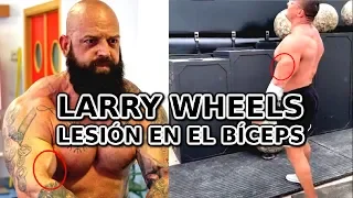 LARRY WHEELS - LESIÓN EN EL BÍCEPS