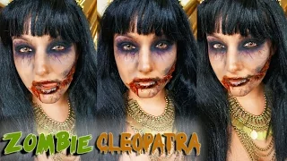 Cleopatra Zombie Halloween Makeup Tutorial