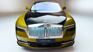 The New Electric Rolls Royce 4K | Rolls Royce Spectre 2024