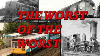 5 of the WORST TRAINS EVER 🚂 History in the Dark 🚂