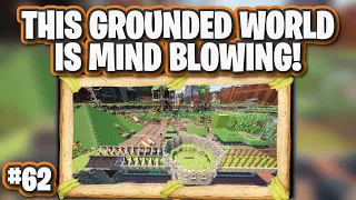 Tower #2 going up! Grounded Episode 62 Mega Build Lets Play!