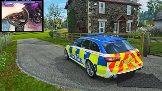 600hp Police Audi RS6 Avant - Forza Horizon 4 | Logitech g29 gameplay
