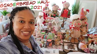 MY GINGERBREAD DECOR STASH!!! 2021 FINDS