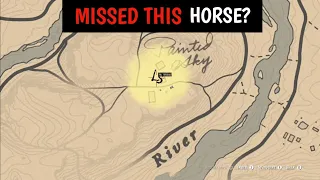 Many Players Overlook This Rare Horse After Robbing Mr. Wrobel - RDR2