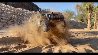 BASHING my TRAXXAS TRX4 Landrover Defender in the FISH RIVER CANYON in NAMIBIA (Ai-Ais)