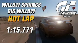 GT Sport Hot Lap // Online Time Trial B (05.12.19-19.12.19) // Willow Springs Big Willow