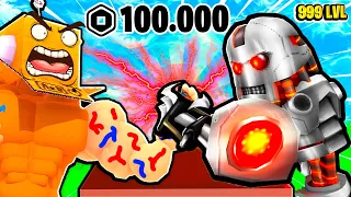 КУПИЛ ЧИТЕРСКУЮ СИЛУ за 100.000 РОБУКСОВ и СЛОМАЛ БОССА ЧЕЛЛЕНДЖ ROBLOX Arm Wrestling Simulator