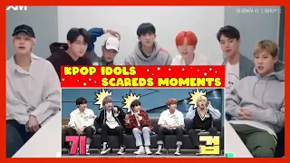 Monsta X reaction to Kpop Idols Scared Moments [fanmade]