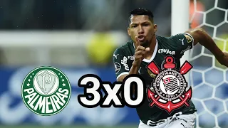 Palmeiras  3 X 0 CORINTHIANS / MELHORES MOMENTOS  - BRASILEIRÃO 2022