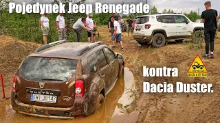 Pojedynek Jeep Renegade kontra Dacia Duster.