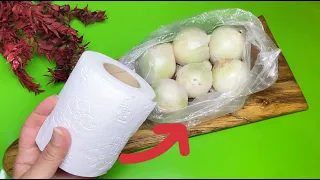 99% of people never don’t know these tricks, are you one of them? onion trick🤩💥