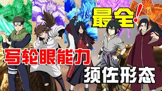 Inventory of all the writing wheels in Uchiha's family! Different form ability analysis
