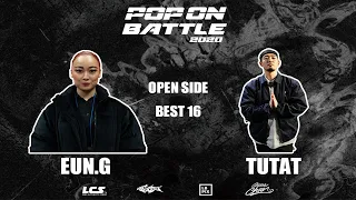 EUN.G vs TUTAT｜ @ POP ON BATTLE 2020｜LB-PIX