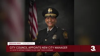 Portsmouth city council appoints former Portsmouth Police Chief Tonya Chapman as city manager