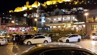Как живёт Грузия после карантина. Ночной Тбилиси после карантина covid 19.
