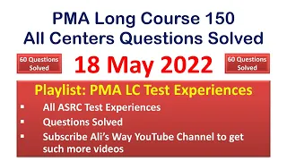 18 May 2022|PMA Long Course 150|All ASRCs/Selection center Questions/test Experiences Solved #issb