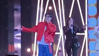 Dimash Russian Song of the Year   Red jacket Stylelist