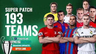 LINK - 193 teams Super Classic Teams Patch Version 2 - Option File -  eFootball PES 2021 PS4/PS5/PC