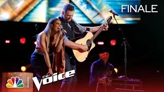 The Voice 2018 Spensha Baker and Blake Shelton - Finale: "Tell Me About It"