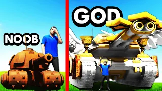 Upgrading NOOB TANK Into GOD TANK In GTA 5