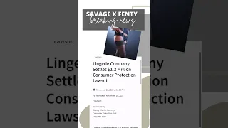 Rihanna's Savage X Fenty on the Hook  for $1.2 Million for Misleading Consumers