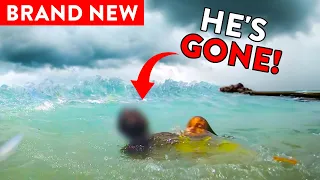 "There's a high chance of death" Teen Boy Dragged To Shore