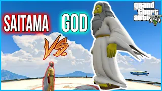 GTA 5 -Saitama vs God SUPERHERO BATTLE