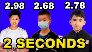 Top 5 Fastest Unofficial 3x3 Rubik's Cube Solves | 2 SECONDS!