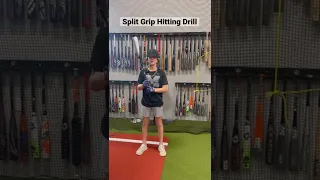 Split Grip Hitting Drill to Help Not Roll Over on the Baseball | The Bullpen Training