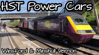 Winsford & Minshull Vernon 20.04.2022 - Colas HST Power Cars 43272 & 43274 on West Coast mainline